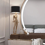 Настольная лампа с абажуром Cretto Mir варинант исполнения - 2 | Loft Concept в Красноярске