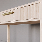 Элегантная Консоль Primo с выдвижным ящиком Светлый дуб варинант исполнения - 3 | Loft Concept в Красноярске