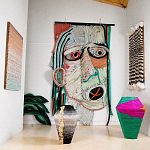 Арт-Объект плетеный из нитей большой портрет Joana Schneider  варинант исполнения - 1 | Loft Concept в Красноярске