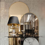 Настольная лампа с абажуром Black Crystal варинант исполнения - 2 | Loft Concept в Красноярске