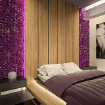 Гипсовая 3D панель с принтографией PM-45 варинант исполнения - 2 | Loft Concept в Красноярске