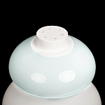 Настольная лампа из стеклянных сфер в пастельных тонах Высота 40 см Pastel Lunaria варинант исполнения - 5 | Loft Concept в Красноярске