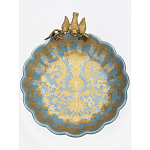 Блюдо фарфоровое Птица на ветке Flora варинант исполнения - 5 | Loft Concept в Красноярске