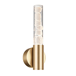 Бра c цилиндрическим прозрачным плафоном с имитацией из кубиков льда Freezing варинант исполнения - 2 | Loft Concept в Красноярске