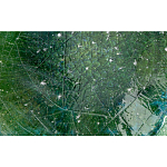 Керамический столик зеленый "Цилиндр" варинант исполнения - 1 | Loft Concept в Красноярске