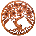 Панно из дерева Sakura Panel With Trees варинант исполнения - 1 | Loft Concept в Красноярске