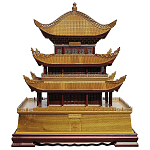 Макет Китайской башни архитектурная миниатюра  варинант исполнения - 2 | Loft Concept в Красноярске