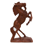Статуэтка лошадь деревянная Thick Mane варинант исполнения - 1 | Loft Concept в Красноярске