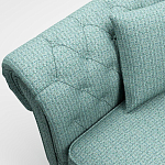 Мебельная ткань Шенилл бирюзовый цвет 142 см T4-61 варинант исполнения - 10 | Loft Concept в Красноярске