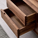 Тумба под телевизориз массива дерева TV Stand made of Walnut Wood варинант исполнения - 7 | Loft Concept в Красноярске