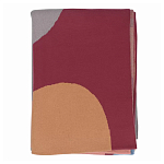 Плед из хлопка с абстрактным принтом Elysian Flow Ember варинант исполнения - 5 | Loft Concept в Красноярске