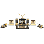 Настольный письменный набор из яшмы и долерита в подарочной упаковке Manager Organizer варинант исполнения - 3 | Loft Concept в Красноярске