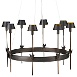 Люстра круглая со светодиодными лампами Innovation варинант исполнения - 3 | Loft Concept в Красноярске