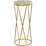 Столик дизайнерский Beige marble варинант исполнения - 1 | Loft Concept в Красноярске