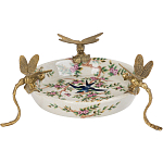 Блюдо фарфоровое Полет стрекоз Jita варинант исполнения - 1 | Loft Concept в Красноярске