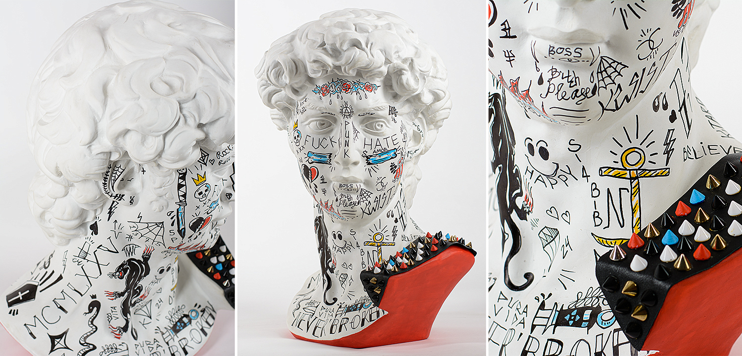 Статуэтка Bust of David PUNK Статуэтка Bust of David PUNK - Loft-Concept в Красноярске