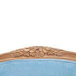 Кресло Ava Classical Armchair light blue velour варинант исполнения - 4 | Loft Concept в Красноярске