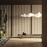 Гипсовая 3D Панель OCTOPUS варинант исполнения - 1 | Loft Concept в Красноярске