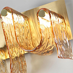 Бра волнистой формы из фактурного стекла Big Wave варинант исполнения - 8 | Loft Concept в Красноярске