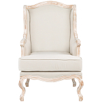 Кресло из массива бука бежевое Solid Luxury варинант исполнения - 1 | Loft Concept в Красноярске