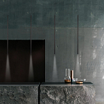 Подвсеной светильник светодиодный металлический цилиндрической формы Высота 60см Trumpet tube варинант исполнения - 6 | Loft Concept в Красноярске