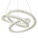 Фигурная люстра украшенная кристаллами из хрусталя Gilbertine Crystals Twisted Chandelier варинант исполнения - 1 | Loft Concept в Красноярске