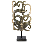 Маска ручной работы деревянная резная Mask Abstraction варинант исполнения - 1 | Loft Concept в Красноярске