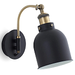 Бра с черным плафоном из металла Roomsy варинант исполнения - 1 | Loft Concept в Красноярске