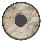 Бра круглое светодиодное с черной рамкой Stone Circle варинант исполнения - 1 | Loft Concept в Красноярске