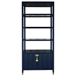 Стеллаж со стеклянными полками Elsa Dreams Blue варинант исполнения - 9 | Loft Concept в Красноярске