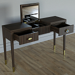 Туалетный стол - Трельяж Elsa Dreams Walnut 120 см варинант исполнения - 2 | Loft Concept в Красноярске