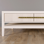 Кофейный стол Primo с двумя ящиками Светлый дуб варинант исполнения - 3 | Loft Concept в Красноярске