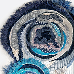 Текстильный Арт-объект ручной работы Galaxy варинант исполнения - 2 | Loft Concept в Красноярске