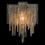 Бра с перфорированными металлическими дугами и цепочками 22 см Atlantis Chain варинант исполнения - 10 | Loft Concept в Красноярске