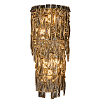 Бра с каскадом из прозрачного хрусталя и корпусом золотого цвета Constant Sparks варинант исполнения - 7 | Loft Concept в Красноярске