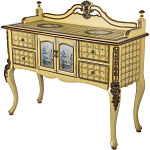 Комод деревянный Illustration of flowers варинант исполнения - 4 | Loft Concept в Красноярске