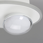 Бра овальной формы белого цвета с 2-мя лампами Lunar Pebbles варинант исполнения - 6 | Loft Concept в Красноярске