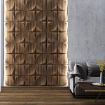 Гипсовая 3D панель с принтографией PM-22 варинант исполнения - 5 | Loft Concept в Красноярске