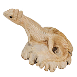 Статуэтка из дерева ящерица Animals of the World варинант исполнения - 4 | Loft Concept в Красноярске