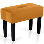 Мягкий  пуф на черных ножках Winton Pouf варинант исполнения - 13 | Loft Concept в Красноярске