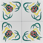 Плитка дизайнерская Драконий фрукт варинант исполнения - 1 | Loft Concept в Красноярске