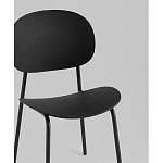 Стул Edie пластик черный варинант исполнения - 2 | Loft Concept в Красноярске