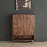 Комод в прихожую для хранения обуви Moon Walnut Furniture варинант исполнения - 1 | Loft Concept в Красноярске