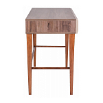 Стол письменный из массива бука с 2-мя ящиками бежевый Wenge Light варинант исполнения - 2 | Loft Concept в Красноярске