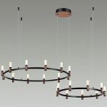 Люстра подвесная с цилиндрическими плафонами на двух круглых подвесах  Arnaut Light варинант исполнения - 3 | Loft Concept в Красноярске