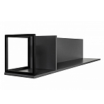 Полка навесная открытая цвета графит Strict Lines  варинант исполнения - 6 | Loft Concept в Красноярске