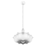 Подвесной светильник с белым фигурным абажуром и мягкими волнистыми краями Cloud Motion  варинант исполнения - 2 | Loft Concept в Красноярске