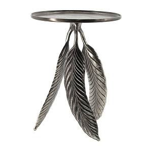 Столик алюминиевый с основанием в виде пера Robert