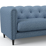 Мебельная ткань Шенилл голубой цвет 138 см T4-26 варинант исполнения - 14 | Loft Concept в Красноярске