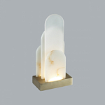 Настольная лампа с белыми вертикальными элементами Alabaster Totem   варинант исполнения - 6 | Loft Concept в Красноярске